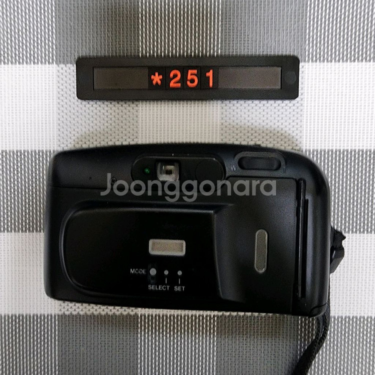 교세라 캠퍼스 70 필름카메라 블랙바디--2