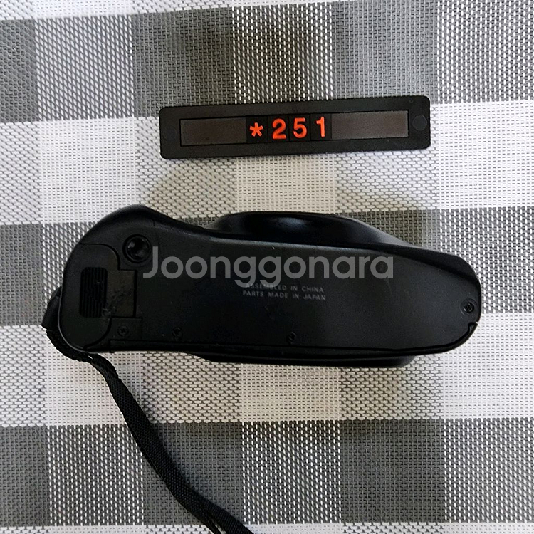 교세라 캠퍼스 70 필름카메라 블랙바디--3