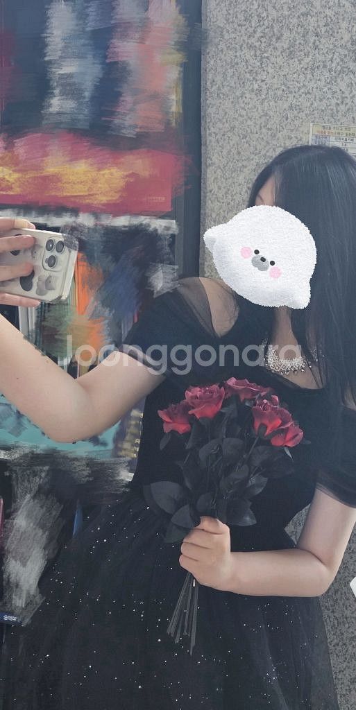 <고퀄보장>졸사 웨딩스냅 연주회 블랙드레스 대여--2