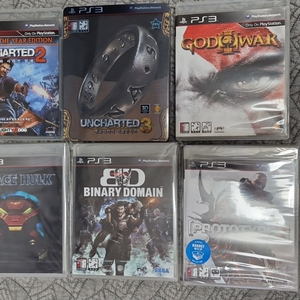 플스3 PS3 미사용CD포함 일괄팝니다