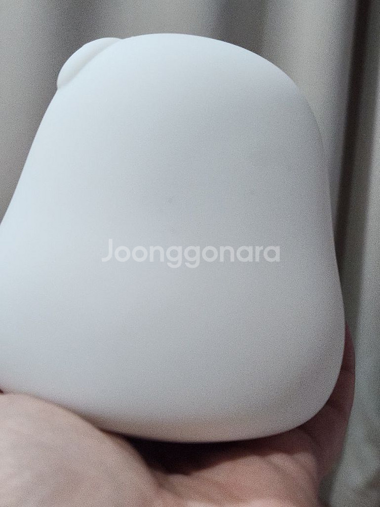 아기돼지 실리콘 무드등 미사용--1