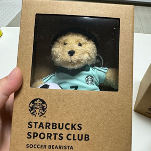 스타벅스 스포츠 클럽 베어리 키링 축구,양궁,야구
