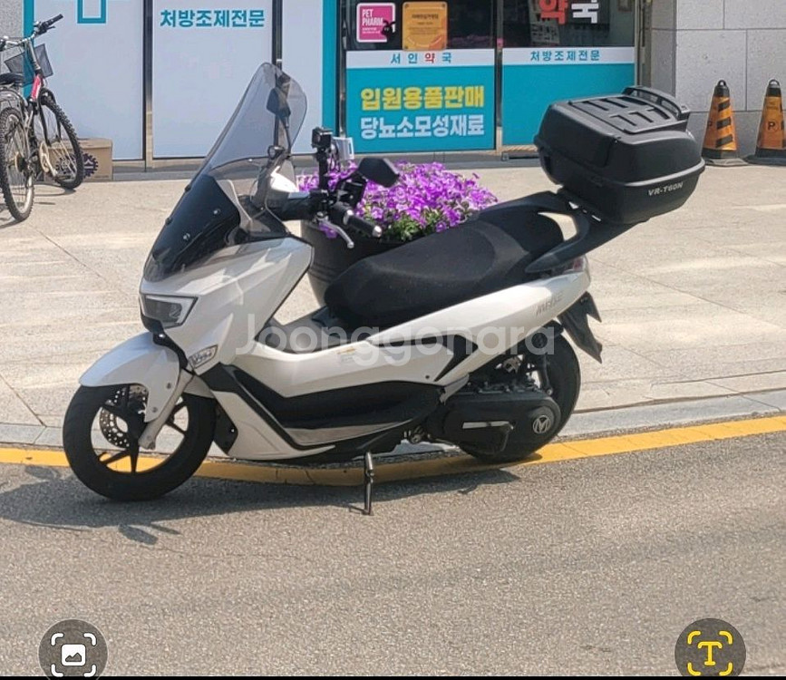 전기오토바이 mbi.s 화이트 (충전기포함)--0
