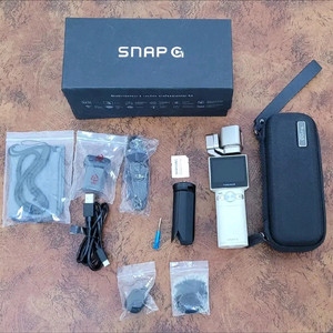 SNAP G 4K 짐벌 액션캠(크림스노우 에디션)