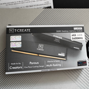 T-CREATE DDR5 64GB 램 팝니다