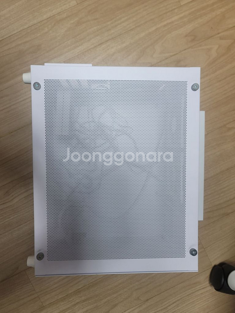 미니pc케이스 화이트, rgb팬 포함--0