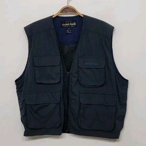 (XL) 몽벨 등산조끼 멀티포켓 노카라 베스트 레저용