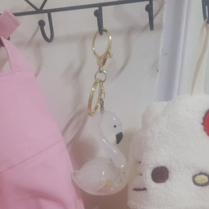 백조 열쇄고리 키링