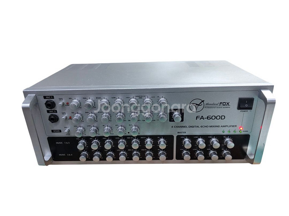 FOX FA-600D 4CH 앰프--0