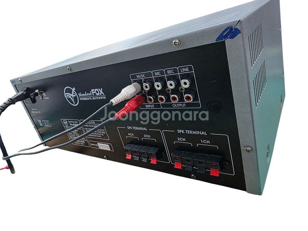 FOX FA-600D 4CH 앰프--1