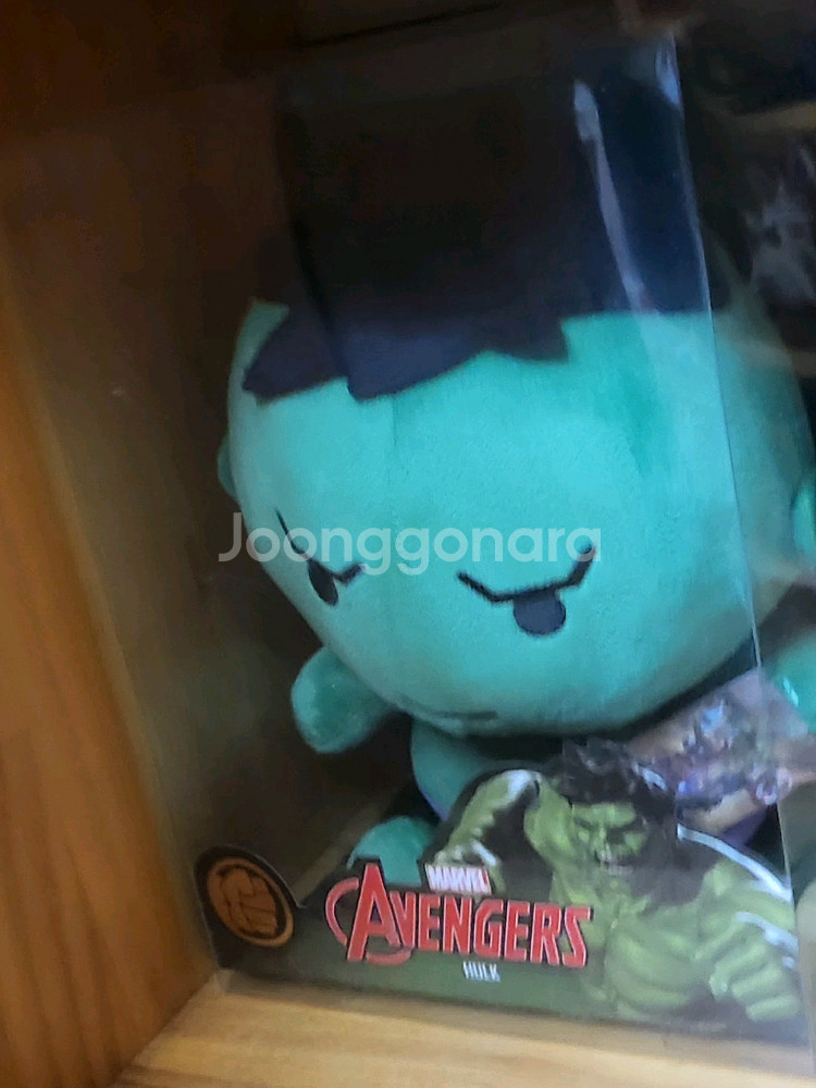 (미개봉) 헐크 봉제인형 30cm 3.9에 운포 팝니다--1