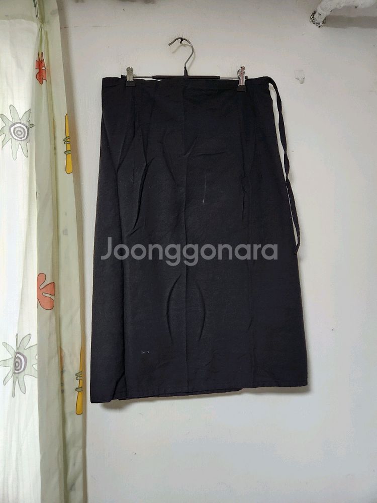공작그림 랩 스커트 랩치마 F--4