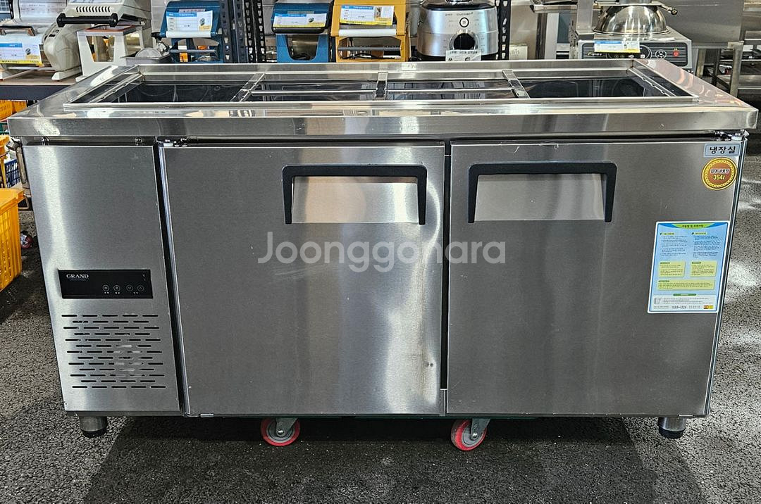 업소용1500 반찬냉장고 간냉식 GWFM-150RBT--0
