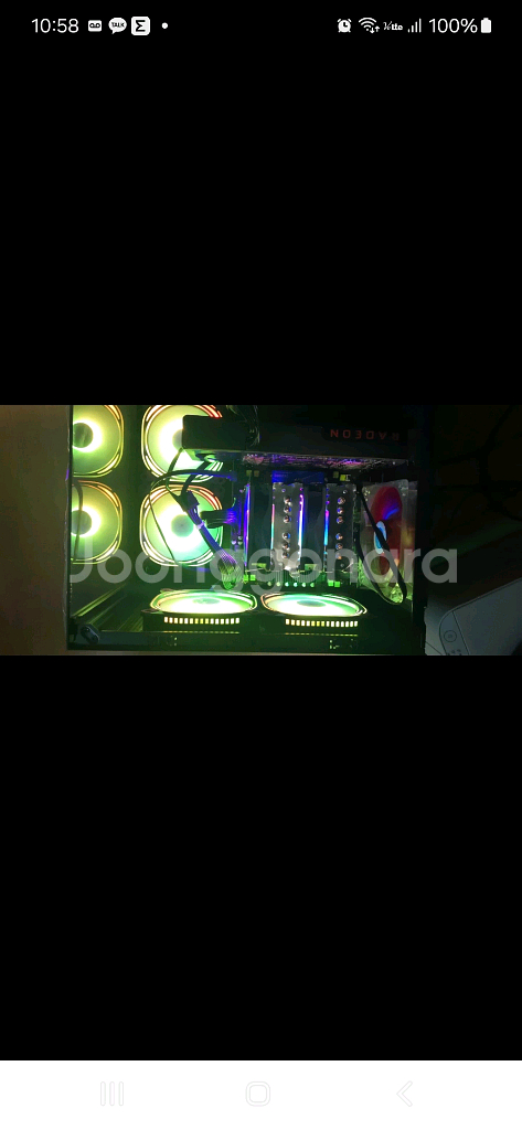 컴퓨터 케이스 aigo c275p 4팬--4