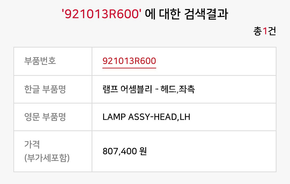 더 뉴 K7 HID 전조등 양쪽 판매합니다.--0