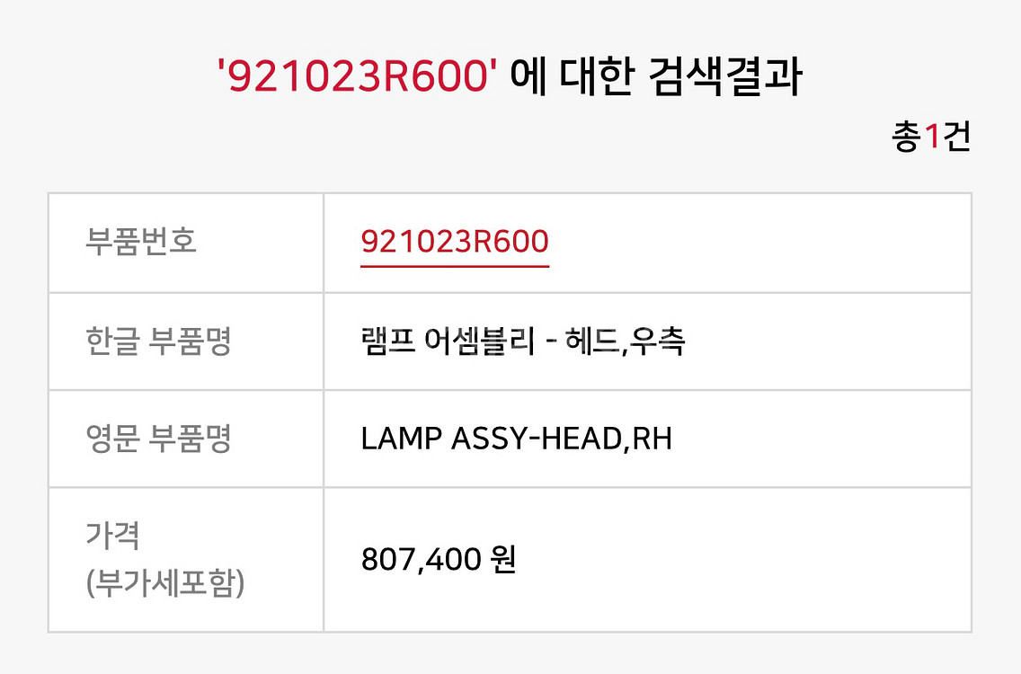 더 뉴 K7 HID 전조등 양쪽 판매합니다.--1