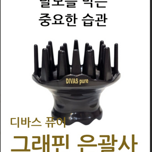 탈모.디바스퓨어그래핀은괄사기
