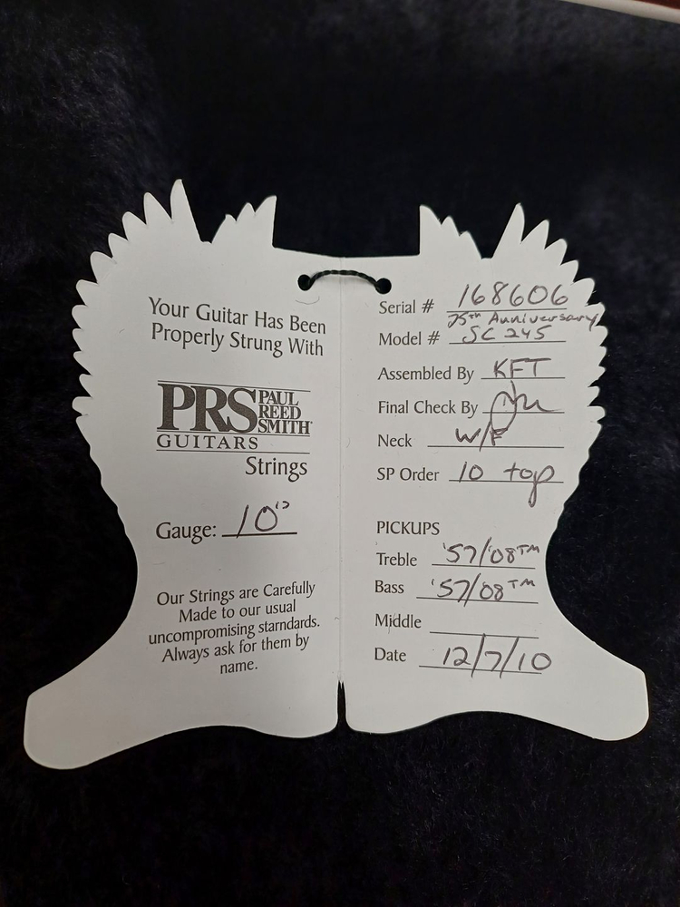 prs sc245 10top 일렉기타 이미지