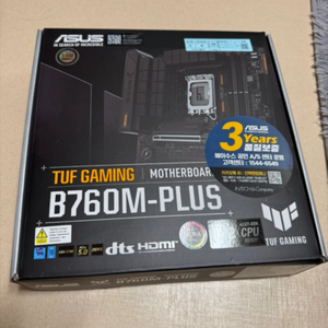 미사용새상품 ASUS TUF B760M-PLUS 메인보