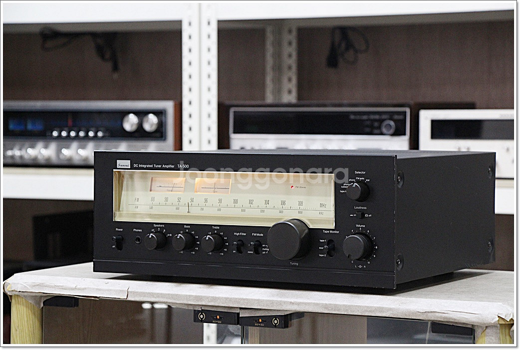 산수이(SANSUI) 고급형 아날로그리시버 TA-500--7