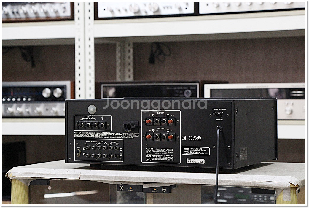 산수이(SANSUI) 고급형 아날로그리시버 TA-500--6