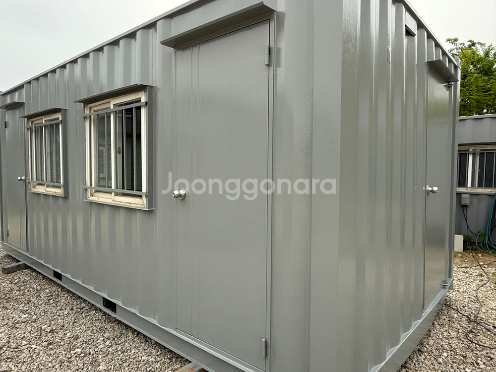 3*6 중고컨테이너 출입문3개--2