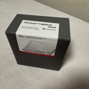AMD 라이젠 9800x3d 미개봉