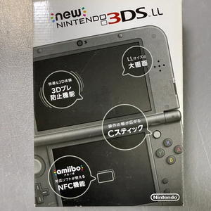 닌텐도 New 3DS LL 블랙 (뉴큰다수)