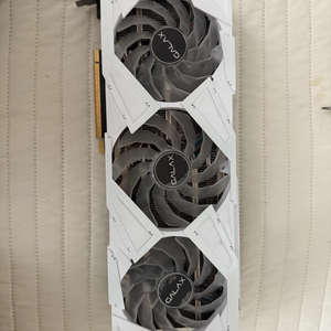 부품용 갤럭시 화이트 RTX3080ti 고장
