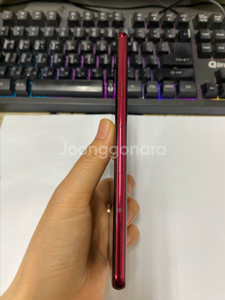 LG V40 레드 AA급 128GB 무잔상--5
