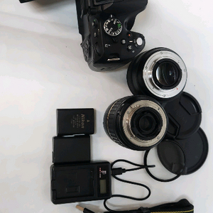 니콘 D5100 카메라 + 렌즈 2개 풀셋트