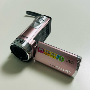 희귀) jvc gz-e325-p 핑크 빈티지 캠코더