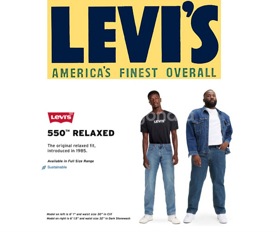 levis 리바이스 550 릴렉시드 핏 34--9