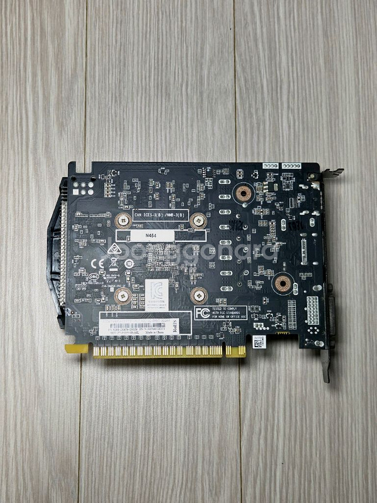 ZOTAC GTX 1050TI 그래픽카드--1