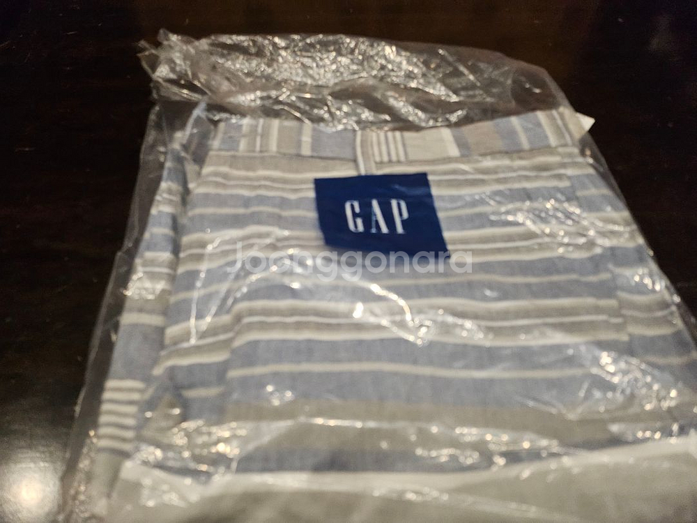 GAP 여름 7부 린네 반바지--0