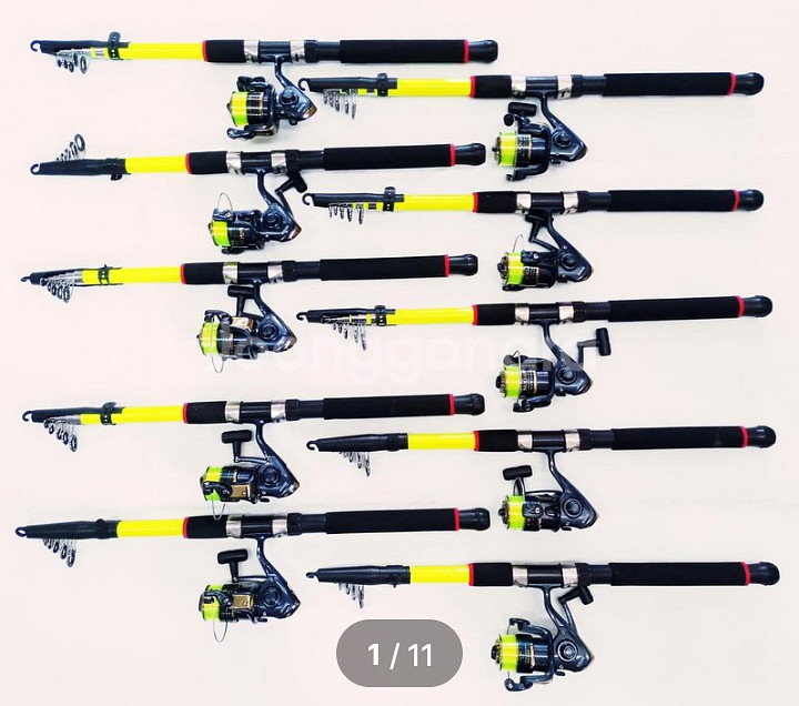 원투낚시대330 10대+4000번릴 10대--0