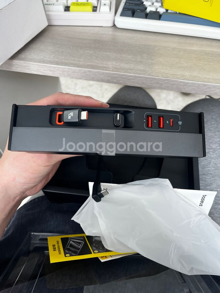 테슬라 45w 멀티독 충전기--3
