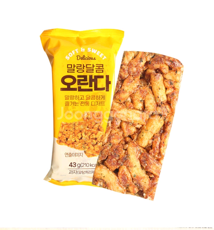 오란다 7봉지 말랑말랑 건강간식 저칼로리 전통옛날과자--0