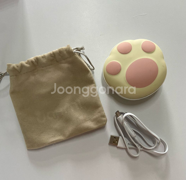 단미 고양이 손난로 충전식 보조배터리 휴대용 난로 전기--5