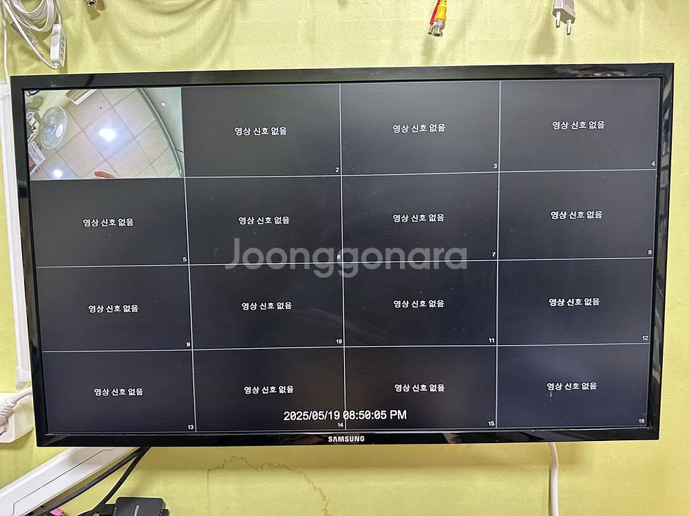 오피네트웍스 16ch dvr과 미사용카메라--1