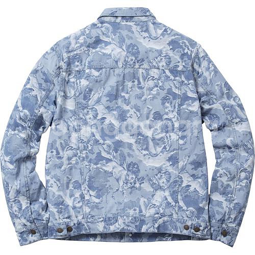 [L] 슈프림 16FW 체럽 트러커 자켓 라이트블루--3