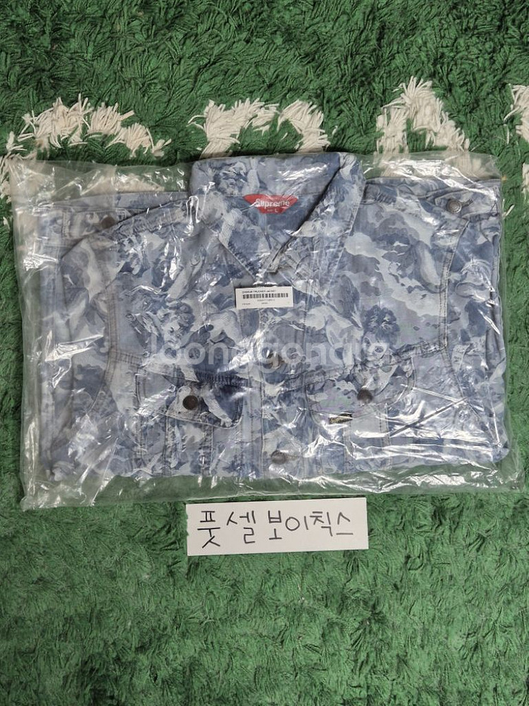 [L] 슈프림 16FW 체럽 트러커 자켓 라이트블루--6