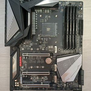 x570 aorus master 메인보드 팝니다(고장)
