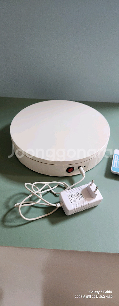 텐테이블 회전 자동 리모콘--0