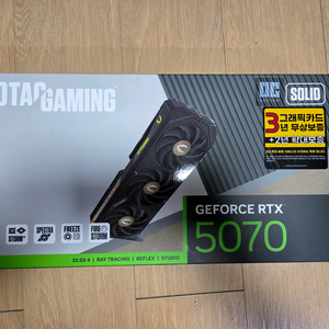 지포스 rtx5070 조텍 솔리드OC 12g