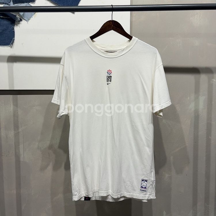 (105) 나이키 축구 스포츠 대한민국 프린팅 반팔티--0