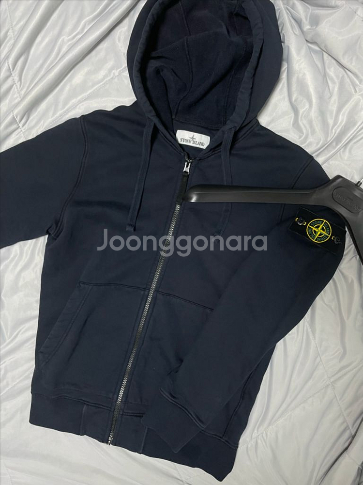 20ss 스톤아일랜드 후드집업 다크네이비s--0