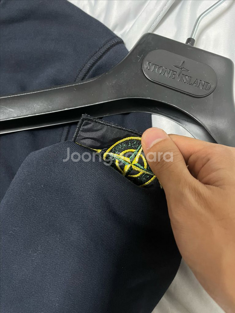 20ss 스톤아일랜드 후드집업 다크네이비s--2