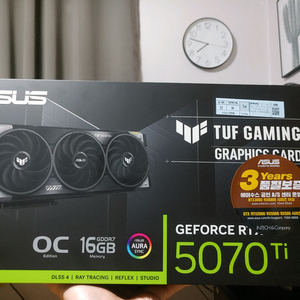 ASUS RTX 5070Ti TUF OC