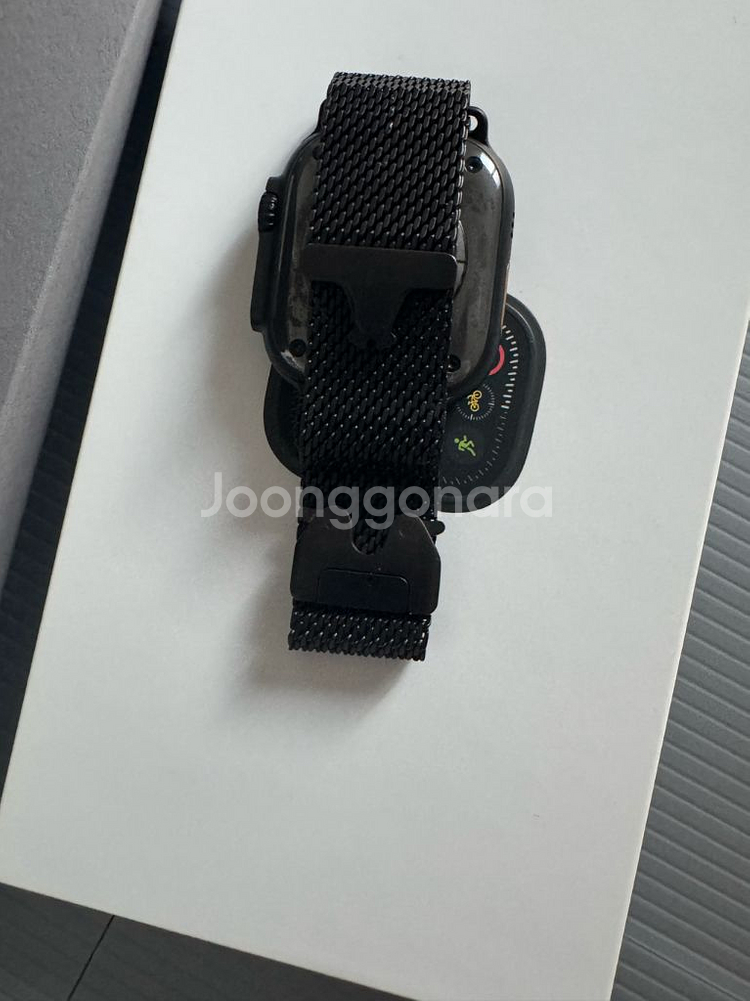 애플워치 울트라2 블랙 밀레니즈루프--2